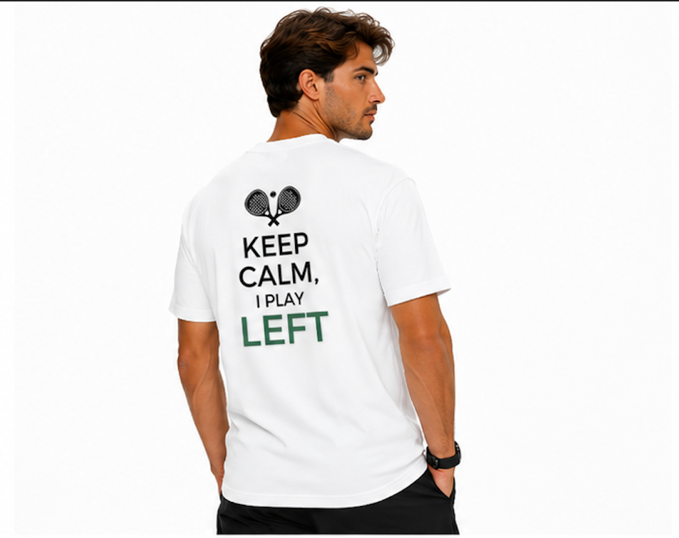Oversized Herren-T-Shirt - Keep calm, I play left