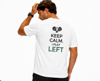 Oversized Herren-T-Shirt - Keep calm, I play left